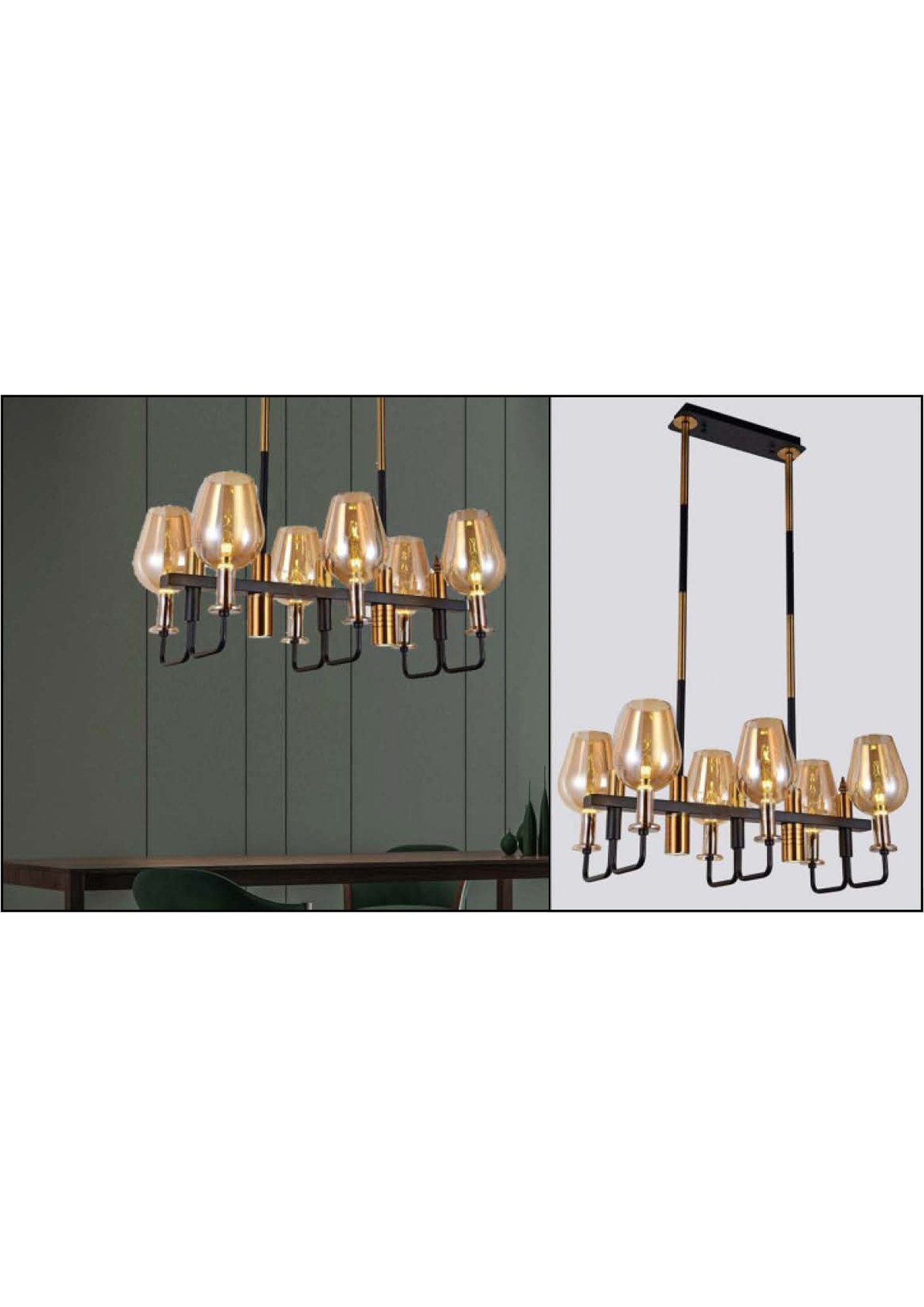 Beyond Lights - Glass Pendant Light- GL